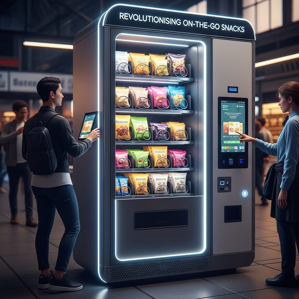Revolutionising On-the-Go Snacks: Food Vending Machines